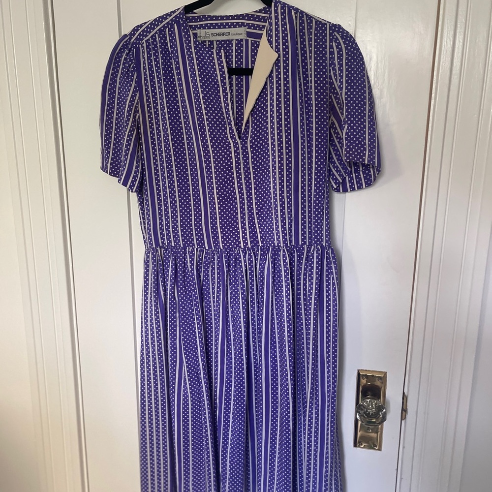 Vintage Striped Dress
